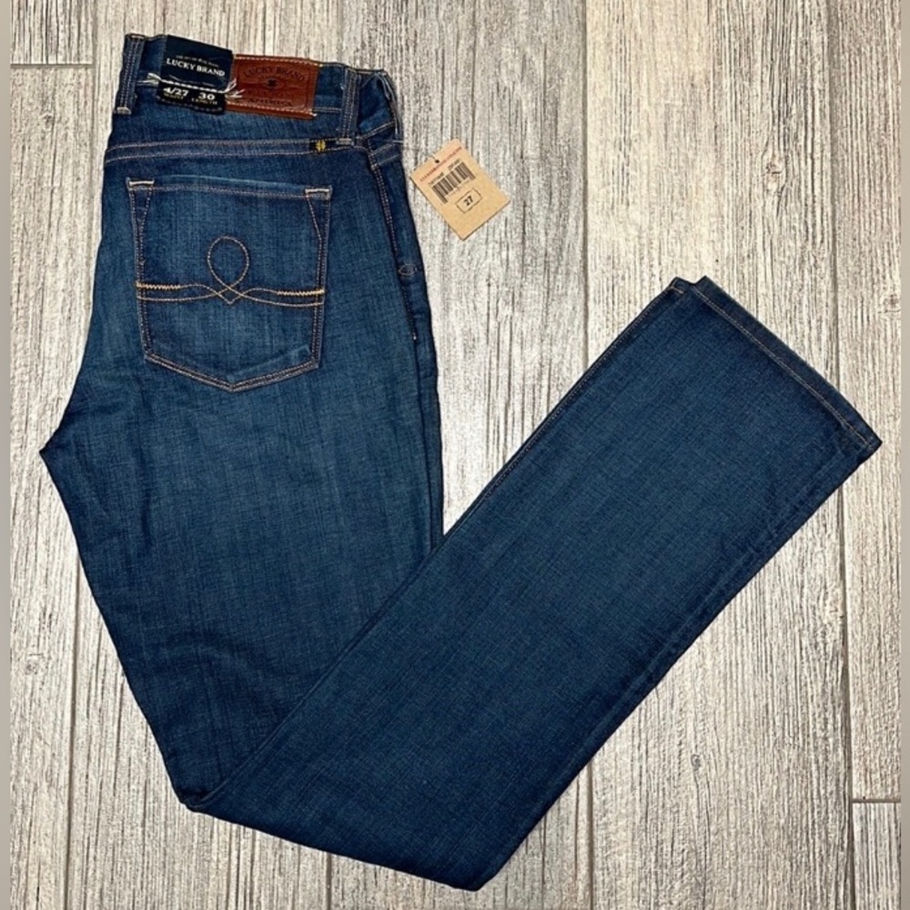 Women’s Lucky Brand Jeans Sofia Straight New With Tags Blue Size 4/27 X 30